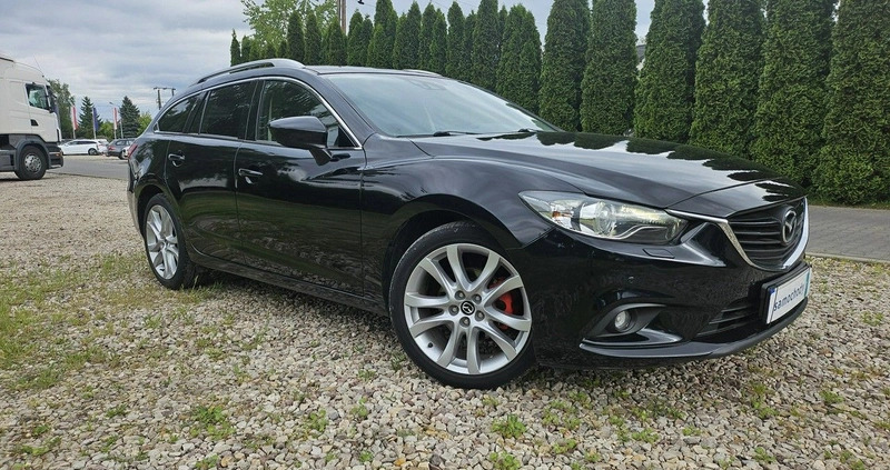 Mazda 6 cena 46200 przebieg: 173000, rok produkcji 2014 z Imielin małe 781